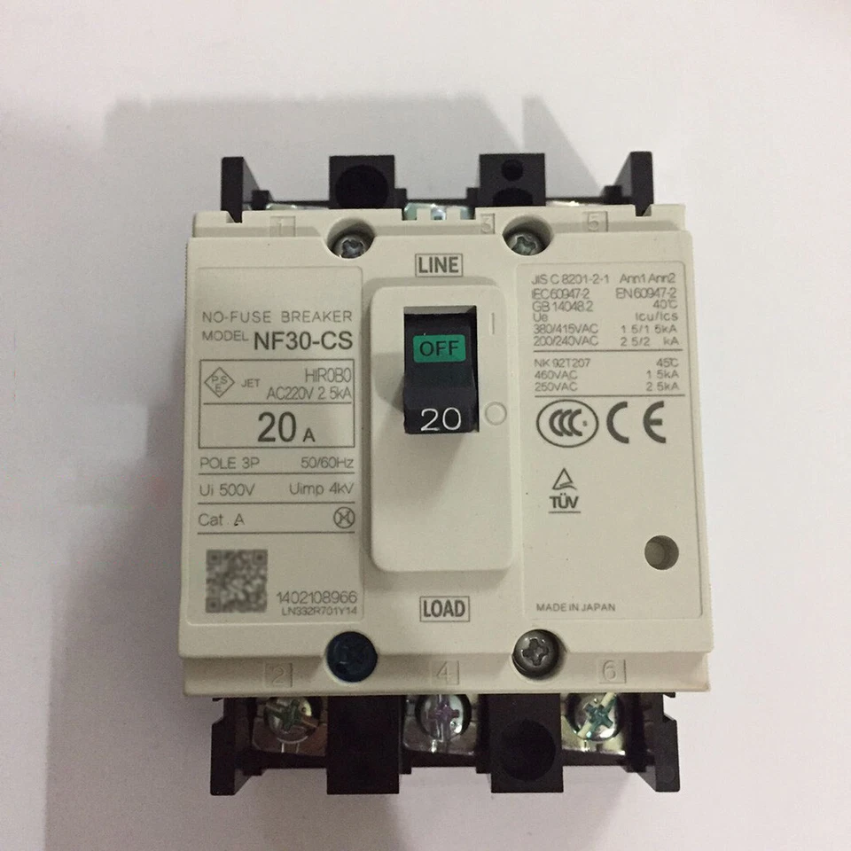 Attomat NF30-CS 3P 20A Mitsubishi 