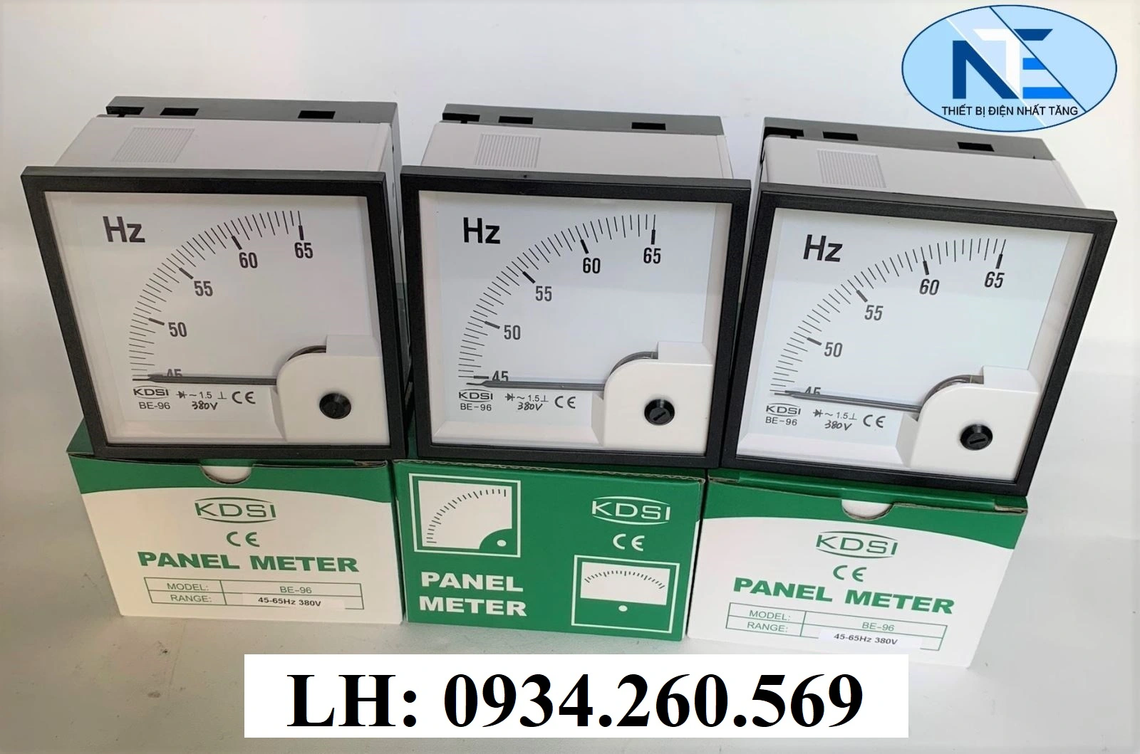 Đồng hồ đo tần số BE-96 380V KDSI