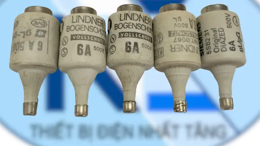 Cầu chì cổ chai LINDER 6A 500V