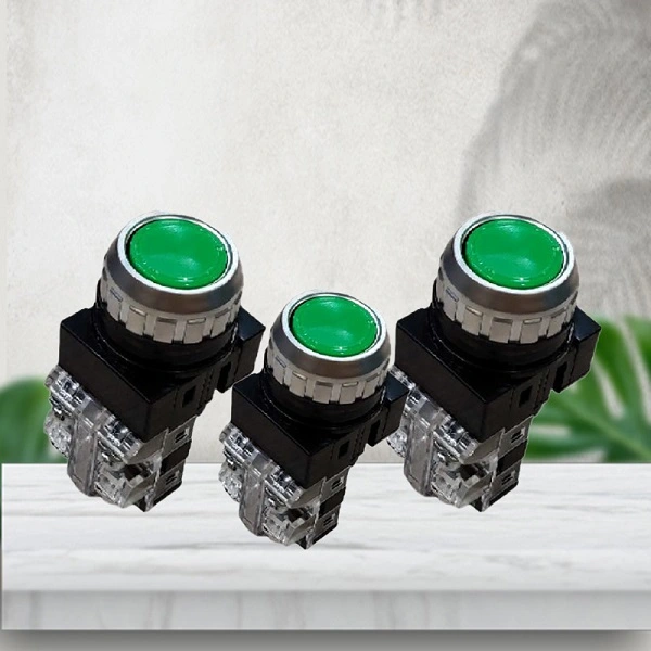 NÚT ẤN KHÔNG ĐÈN FI 25 CRF-F25M1R, CRF-F25M1G Hanyoung
