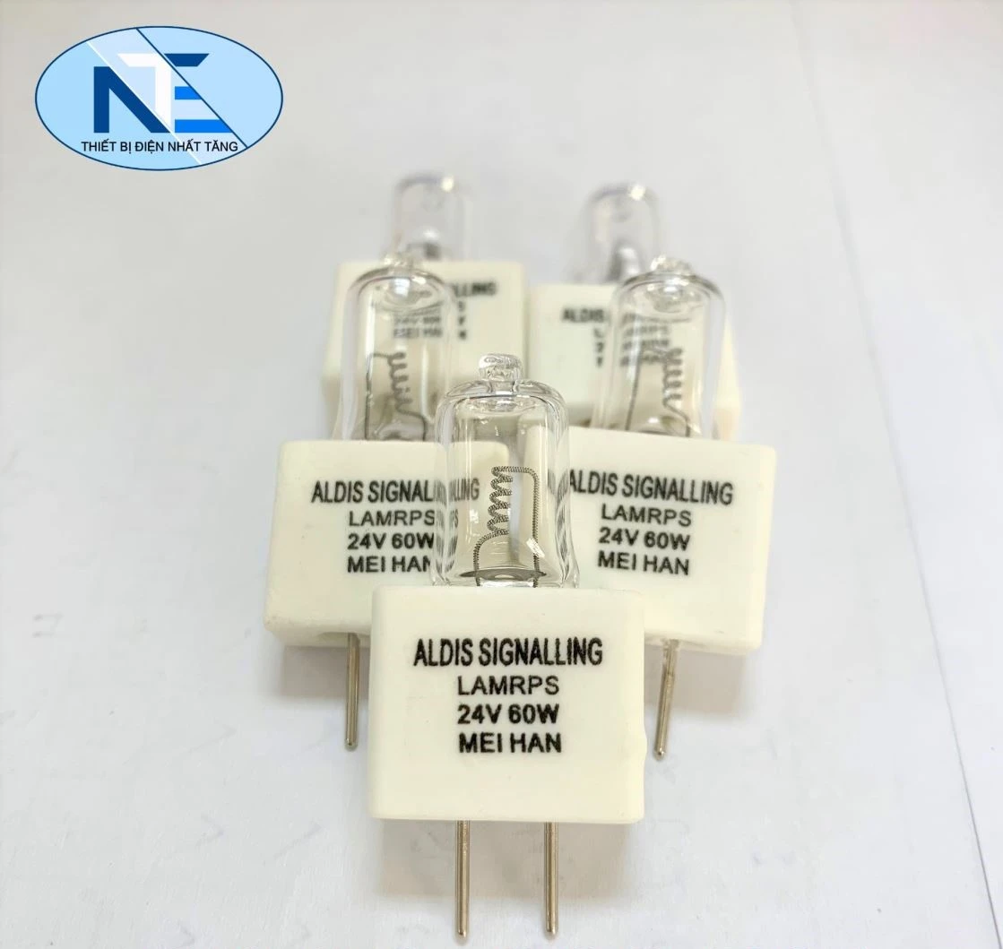 Bóng đèn ban ngày G6.35 24V 60W chân cắm (Có sứ)
