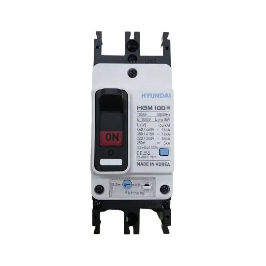 MCCB Hyundai HGM100E-F 2P 32A 35kA