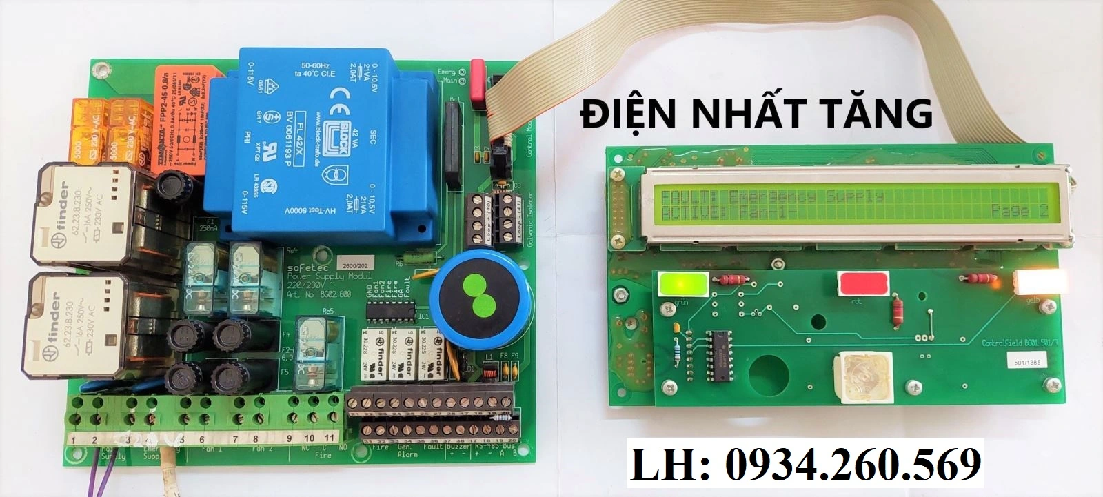 Tủ trung tâm báo động khói hầm hàng SDS-48 (Smoke detection system SDS-48)